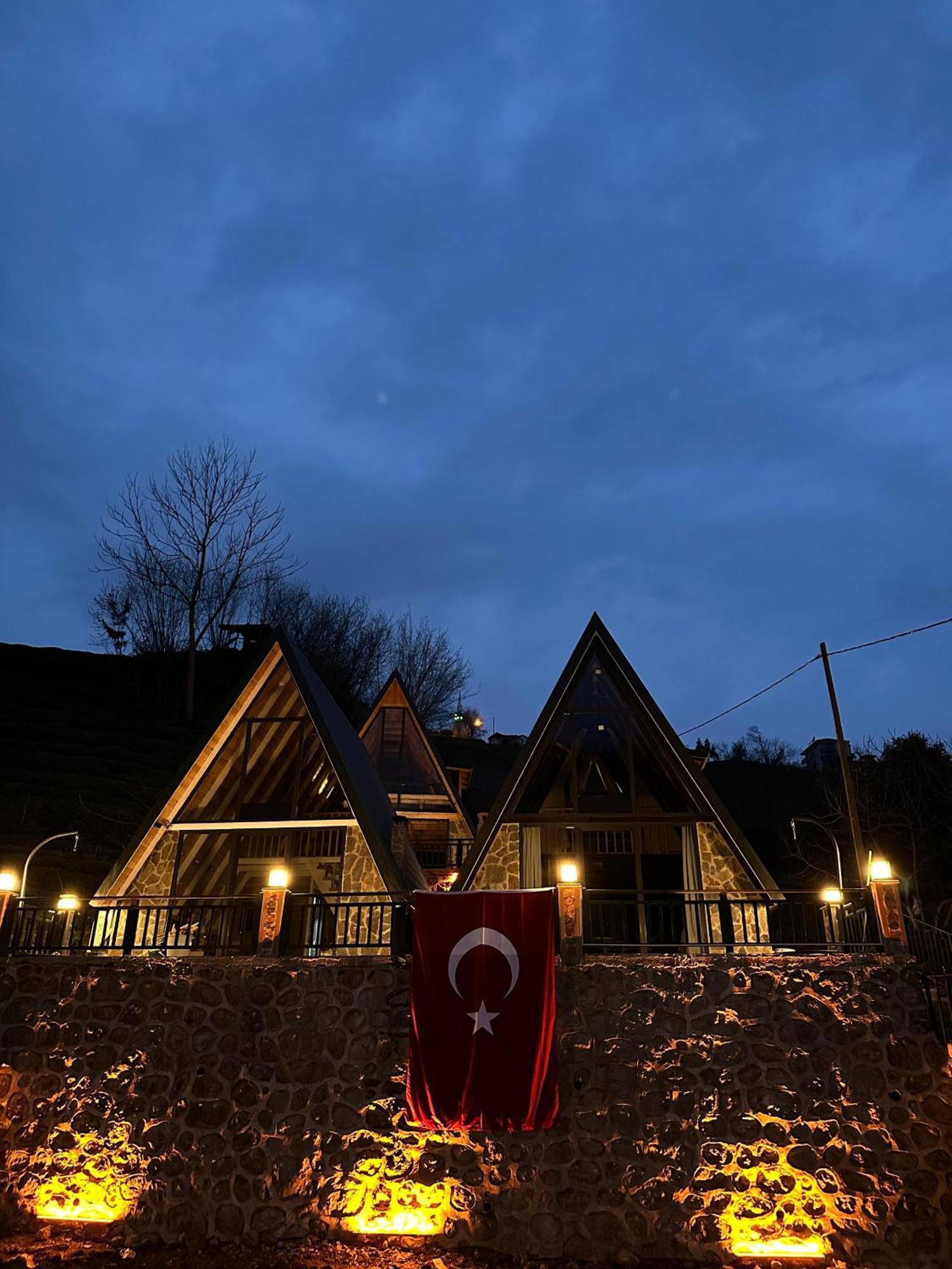 Ruby Bungalov Dogal Yasam Evleri Bed & Breakfast Pazar  Exterior foto